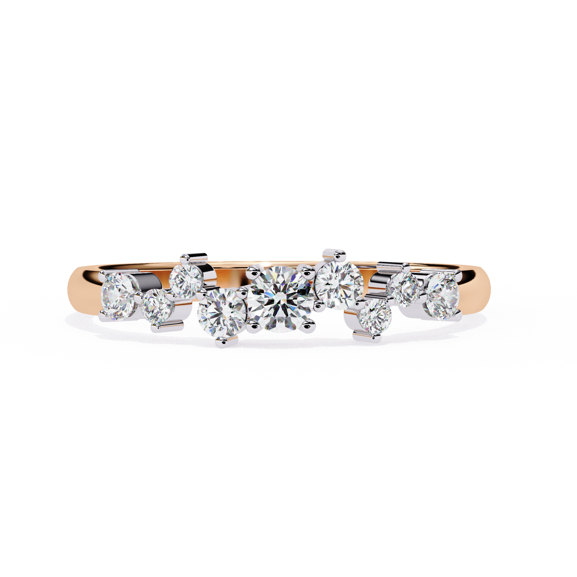 Staggered Round Band