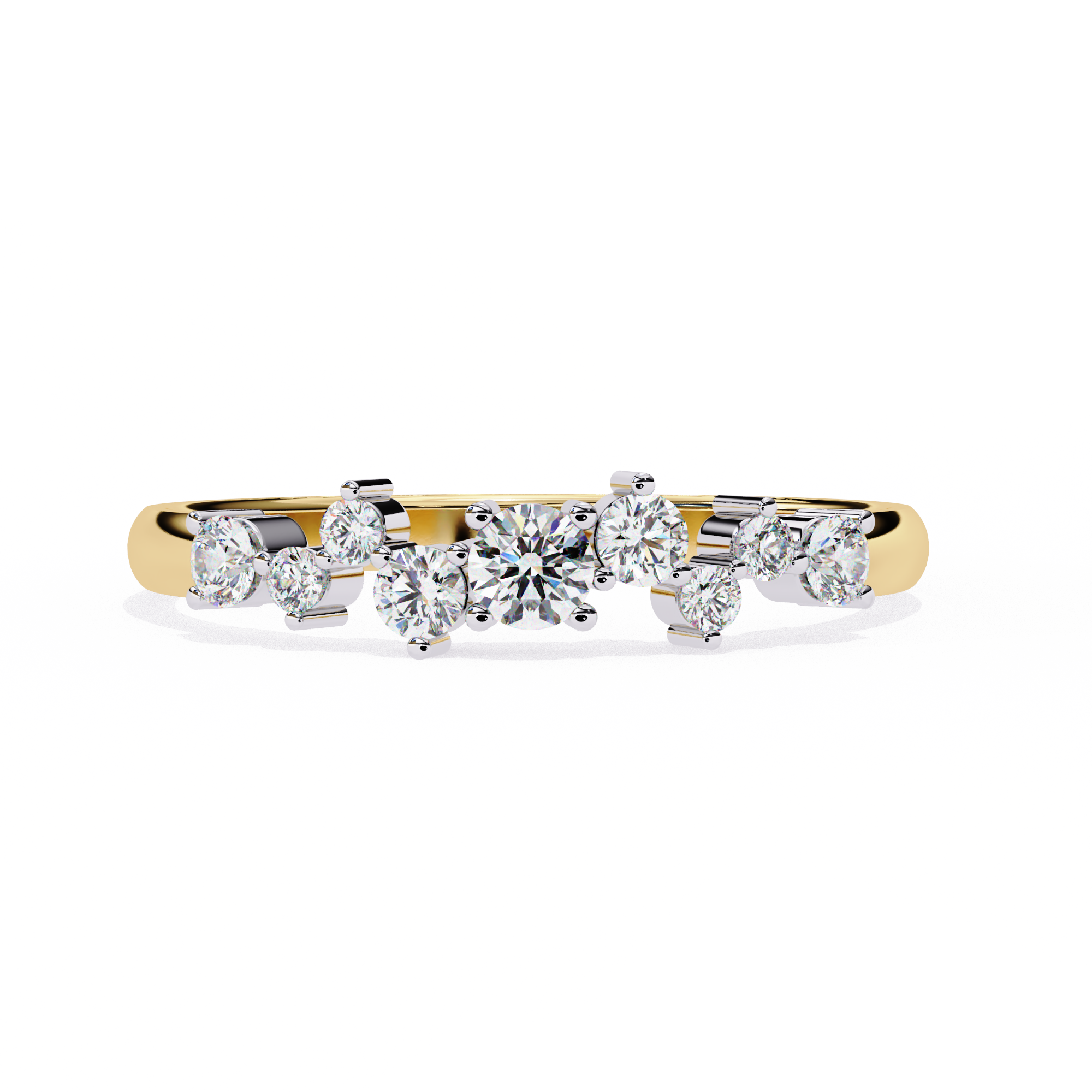 Staggered Round Band