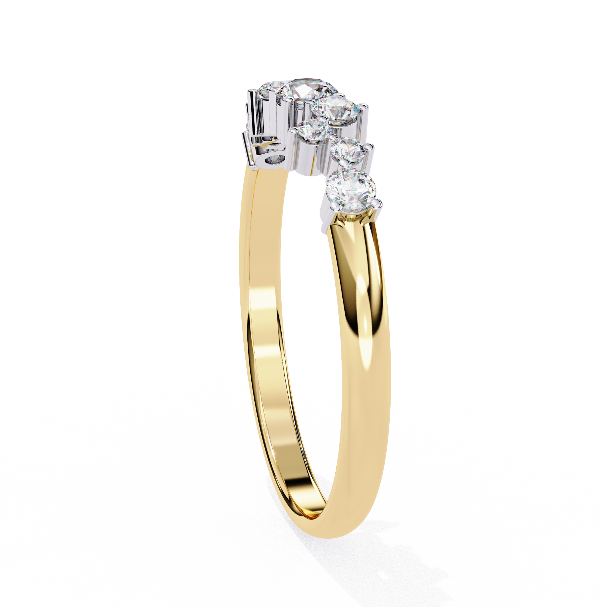Staggered Round Band