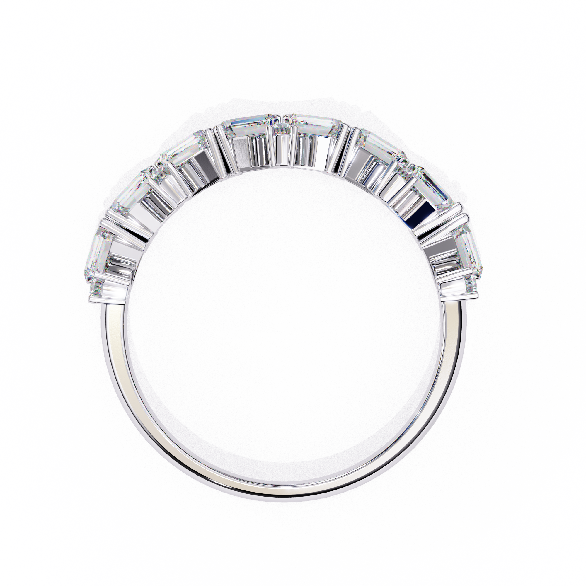 Prong-Set Alternating Band