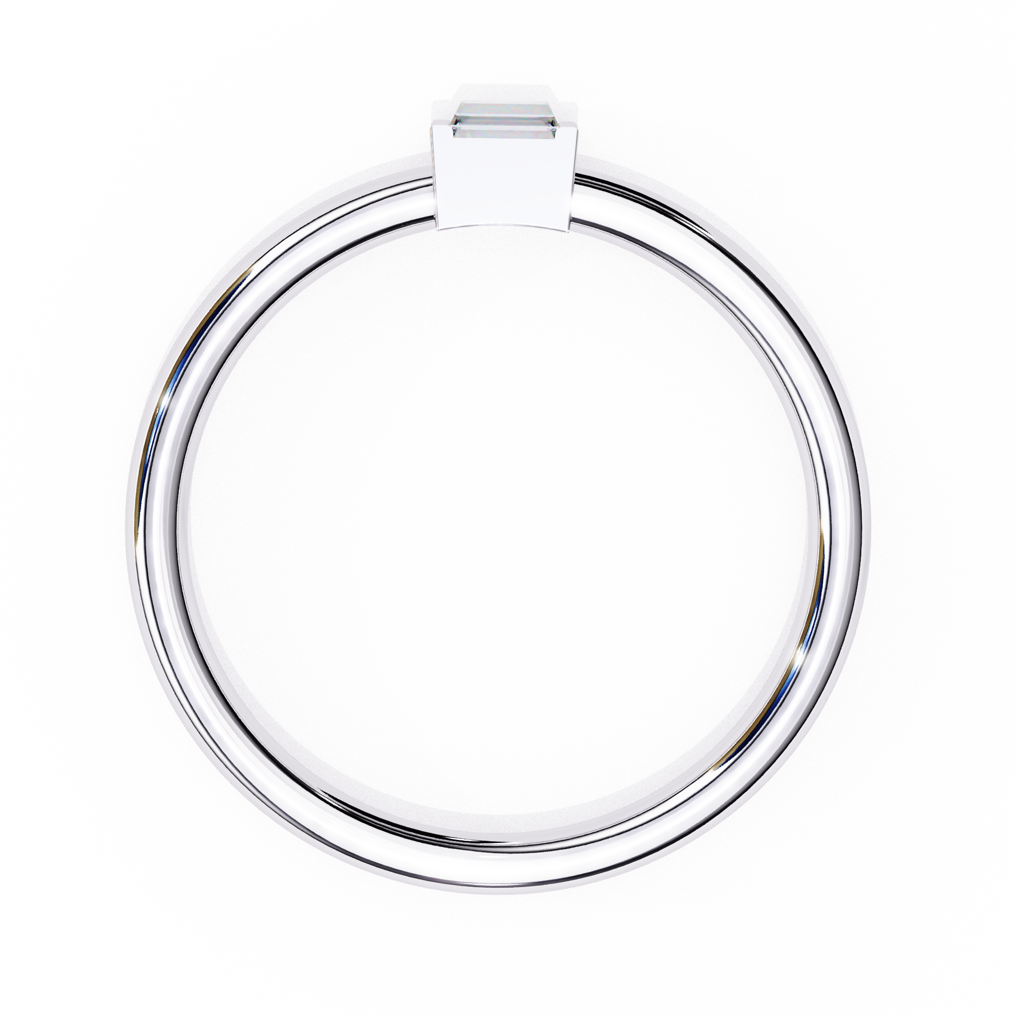 Bar-Set East-West Baguette Ring - Amrit Rastogi