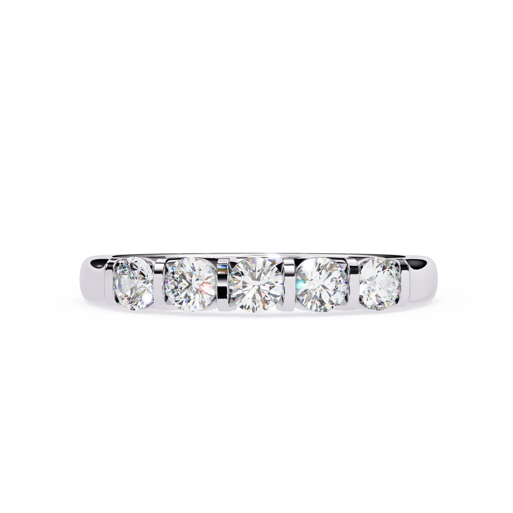 Bar-Set 5-Stone Band