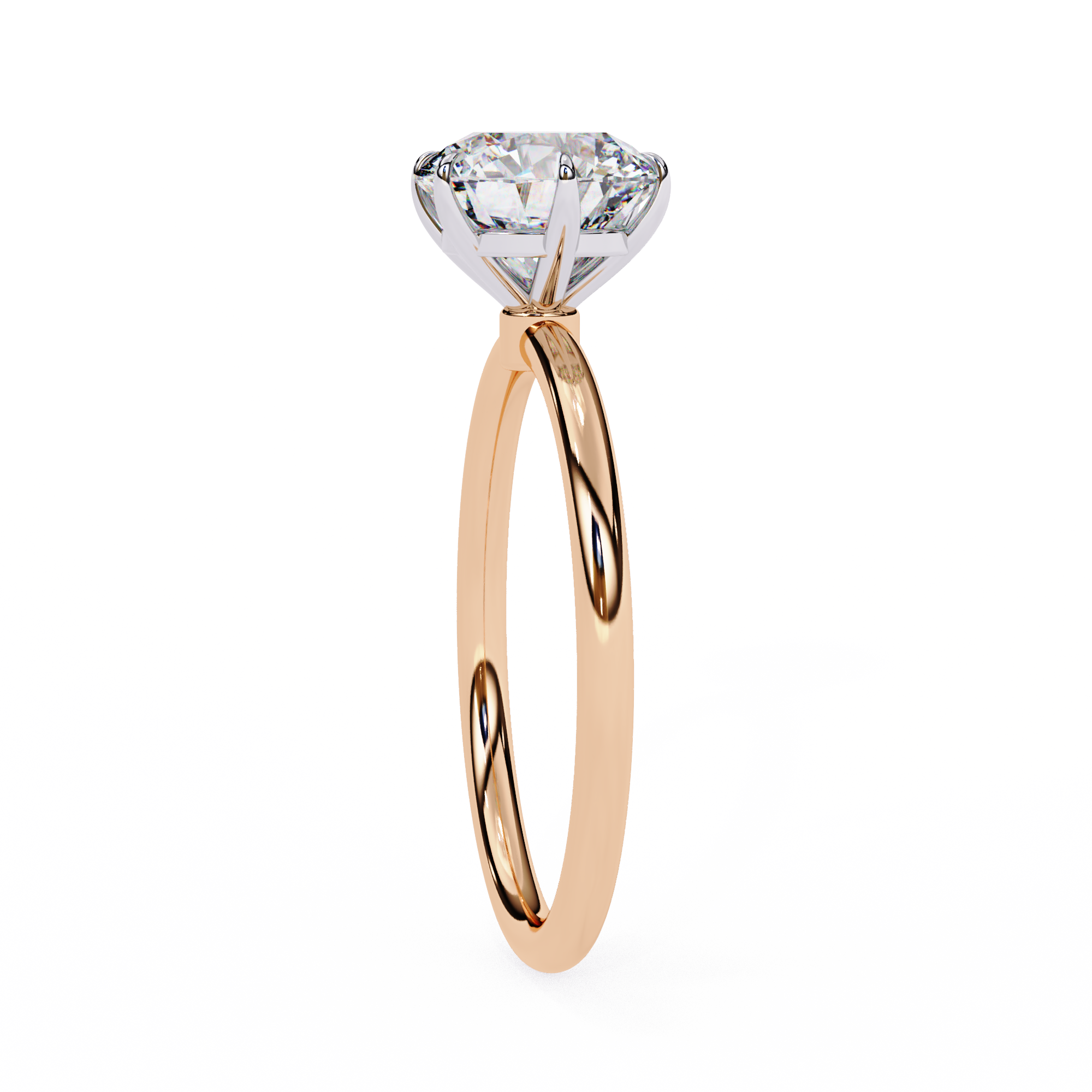 6-Prong Round 1 ct. Solitaire Ring