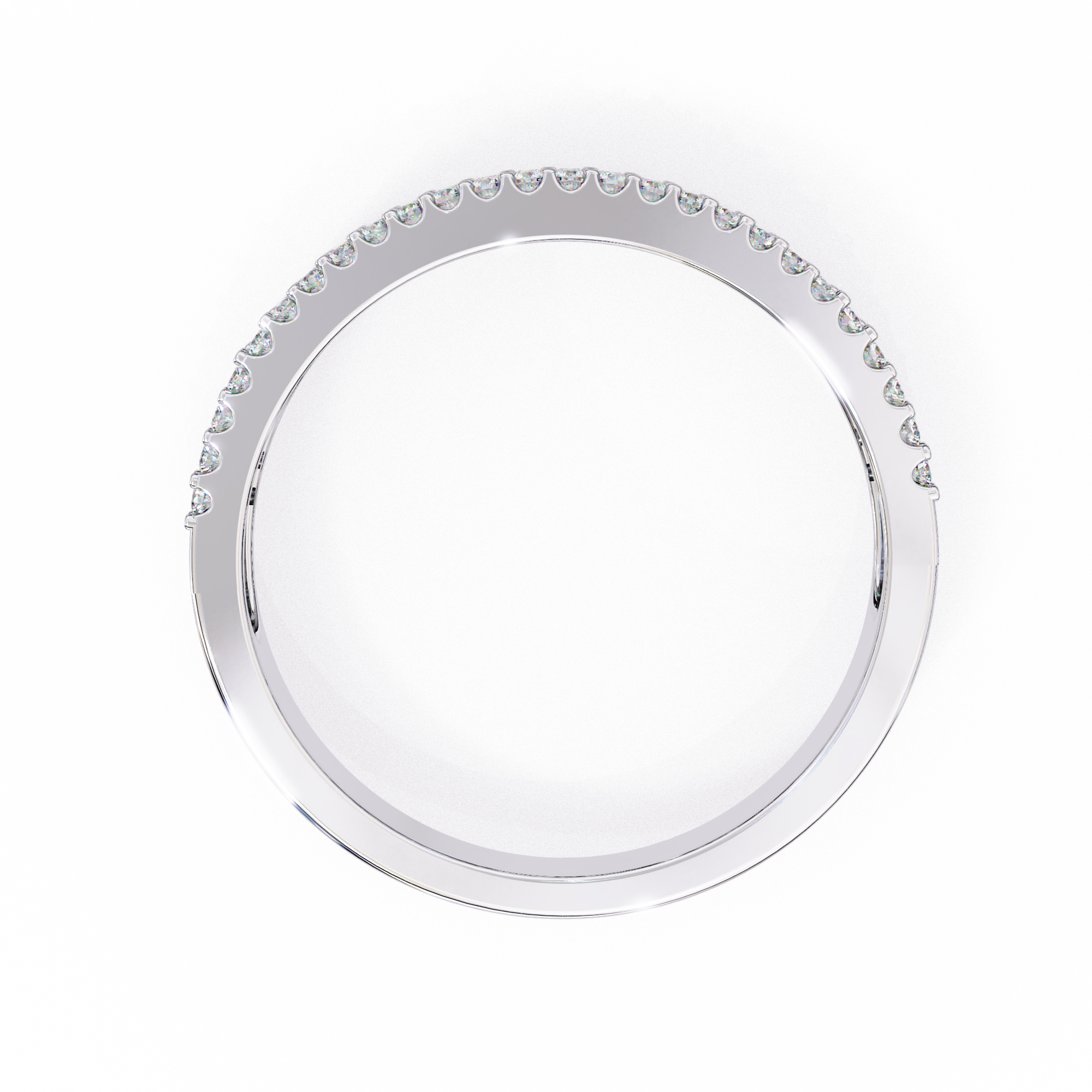 Double-Band Pavé Ring - Amrit Rastogi