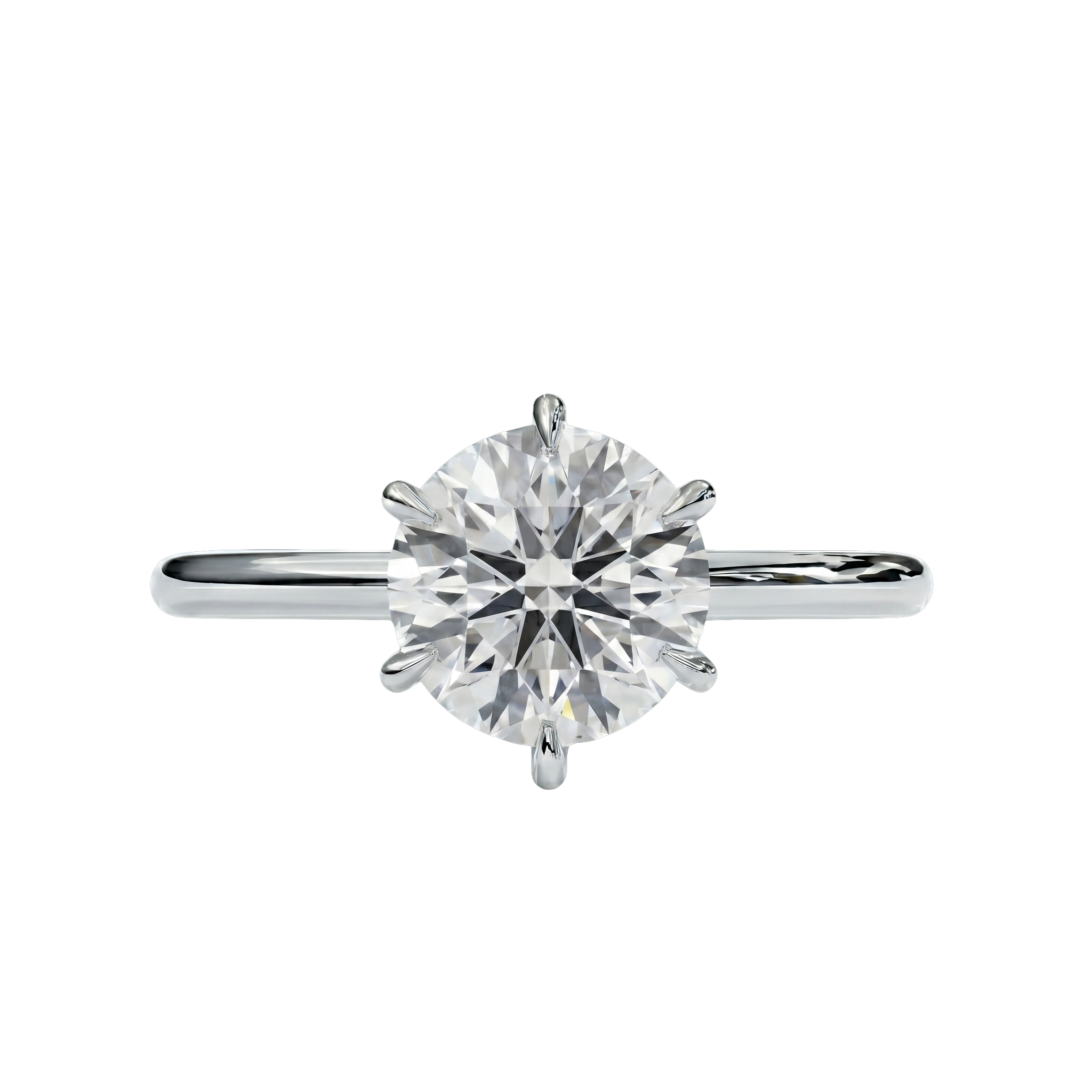 6-Prong Round 0.75 ct. Solitaire Ring