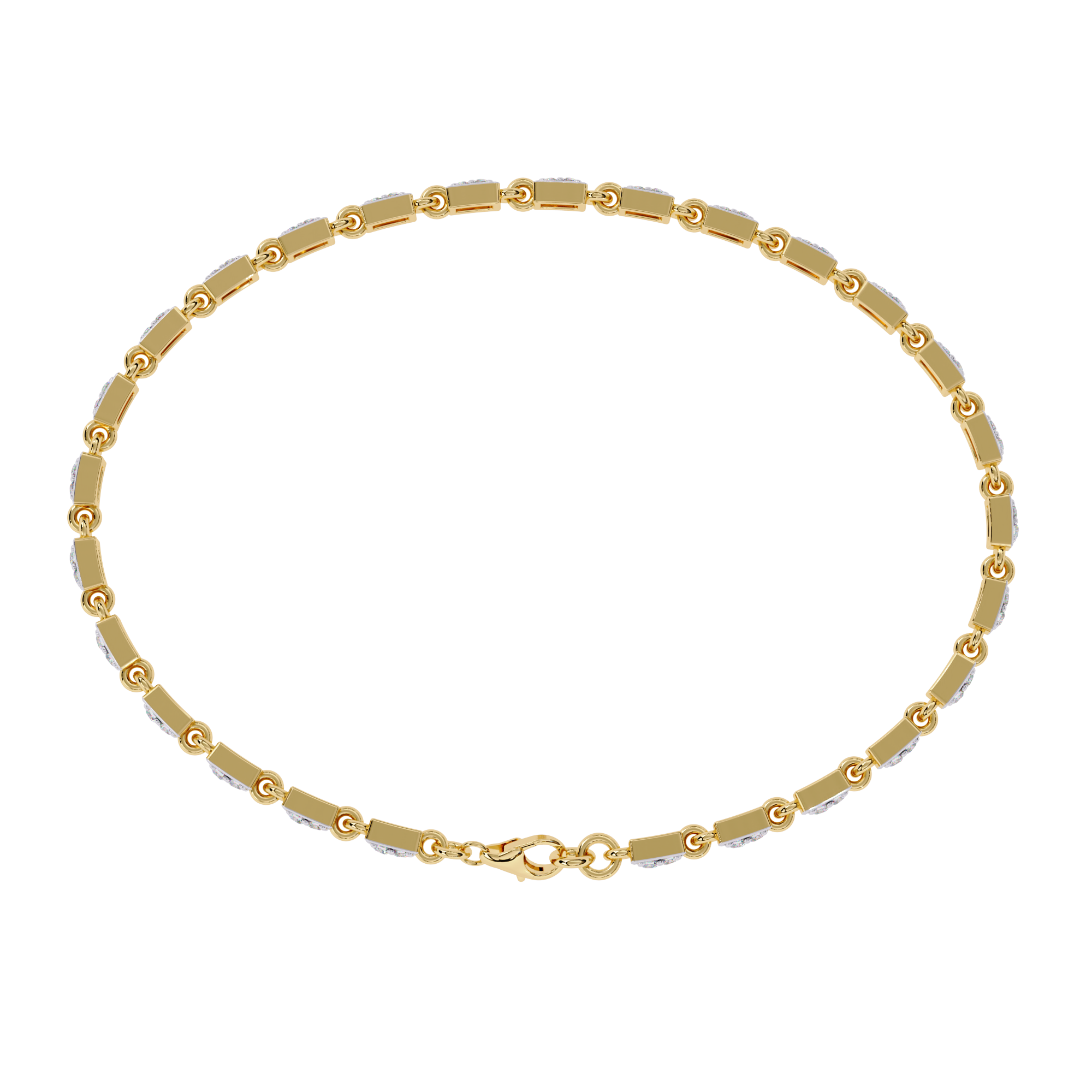 Box Link Chain Bracelet