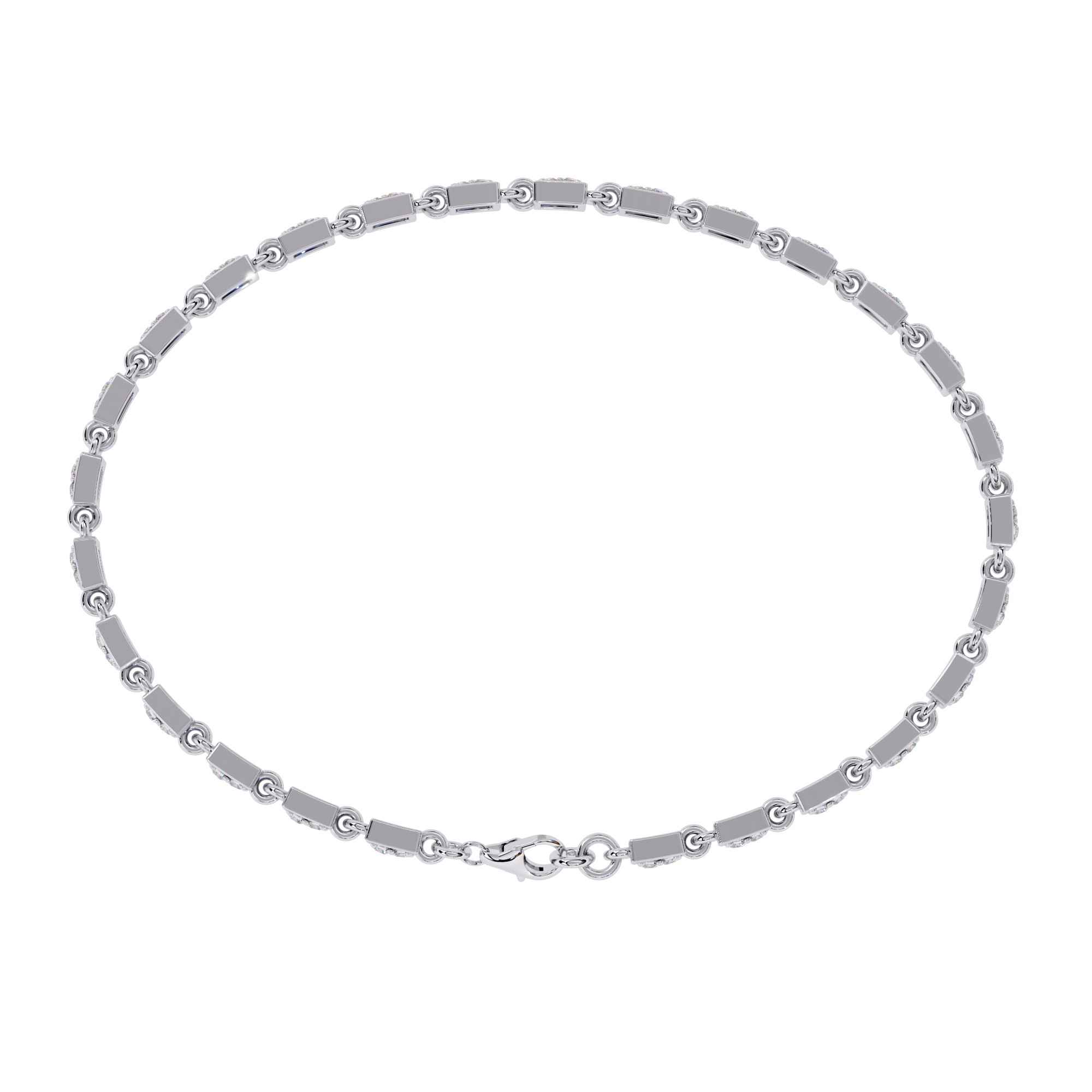 Box Link Chain Bracelet