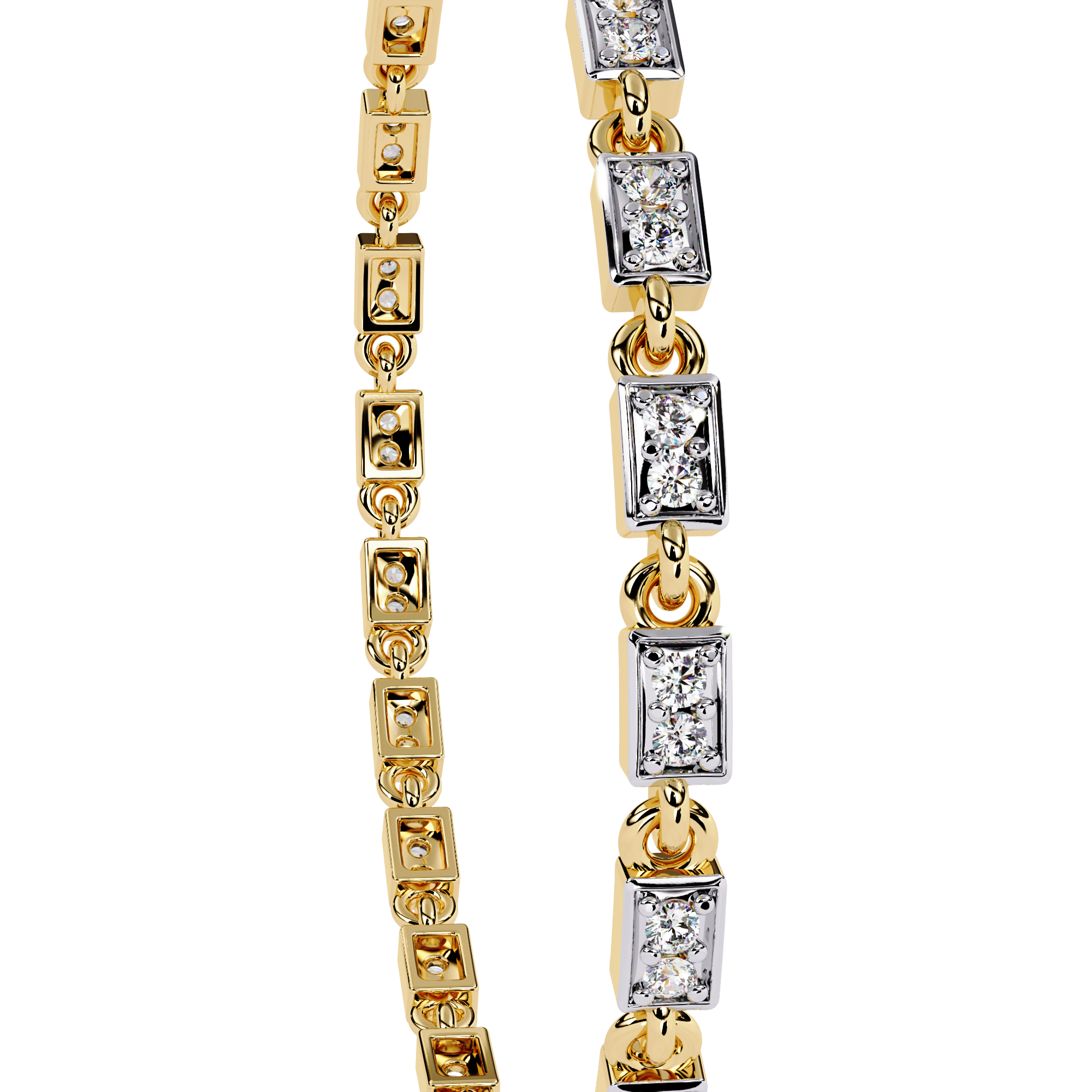 Box Link Chain Bracelet
