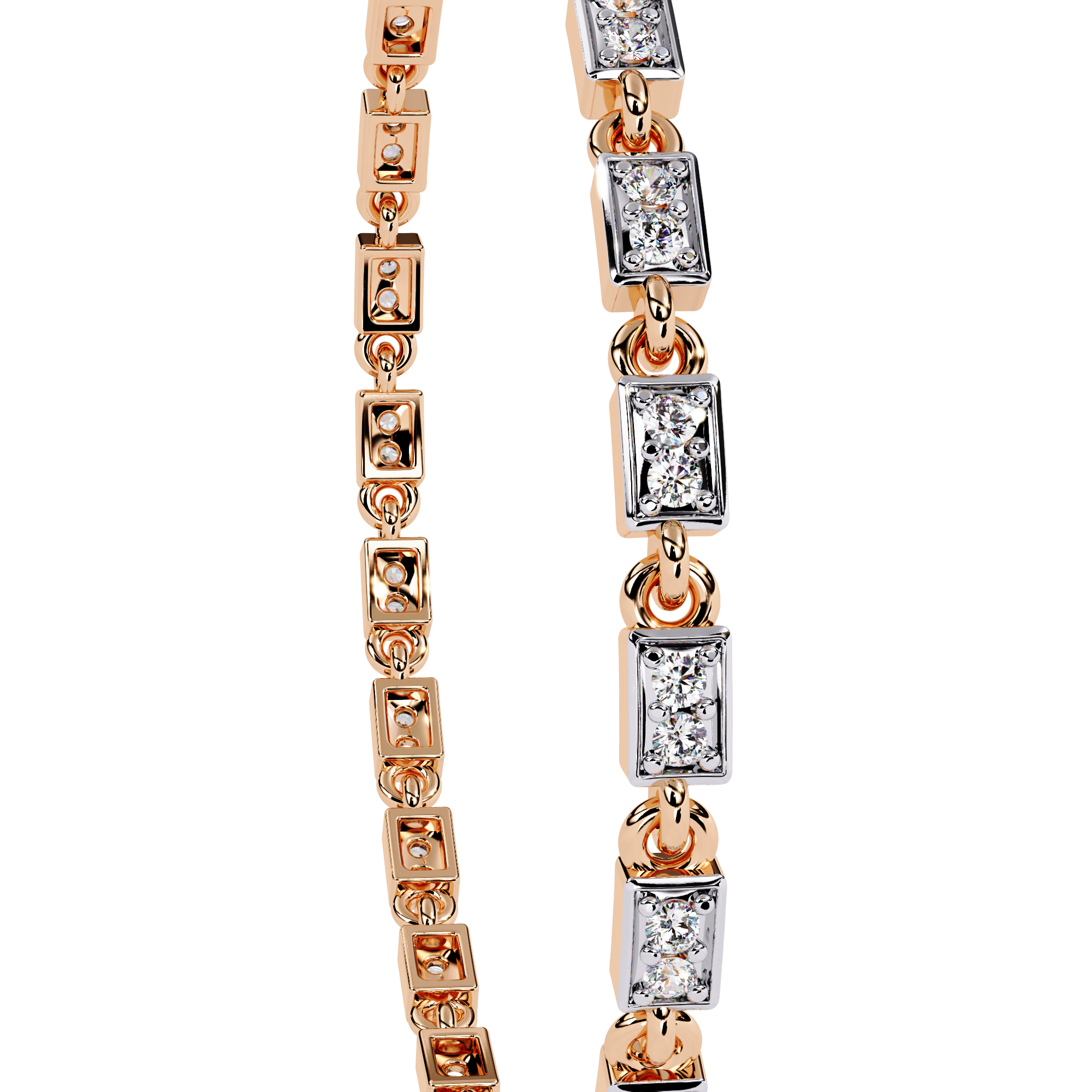 Box Link Chain Bracelet