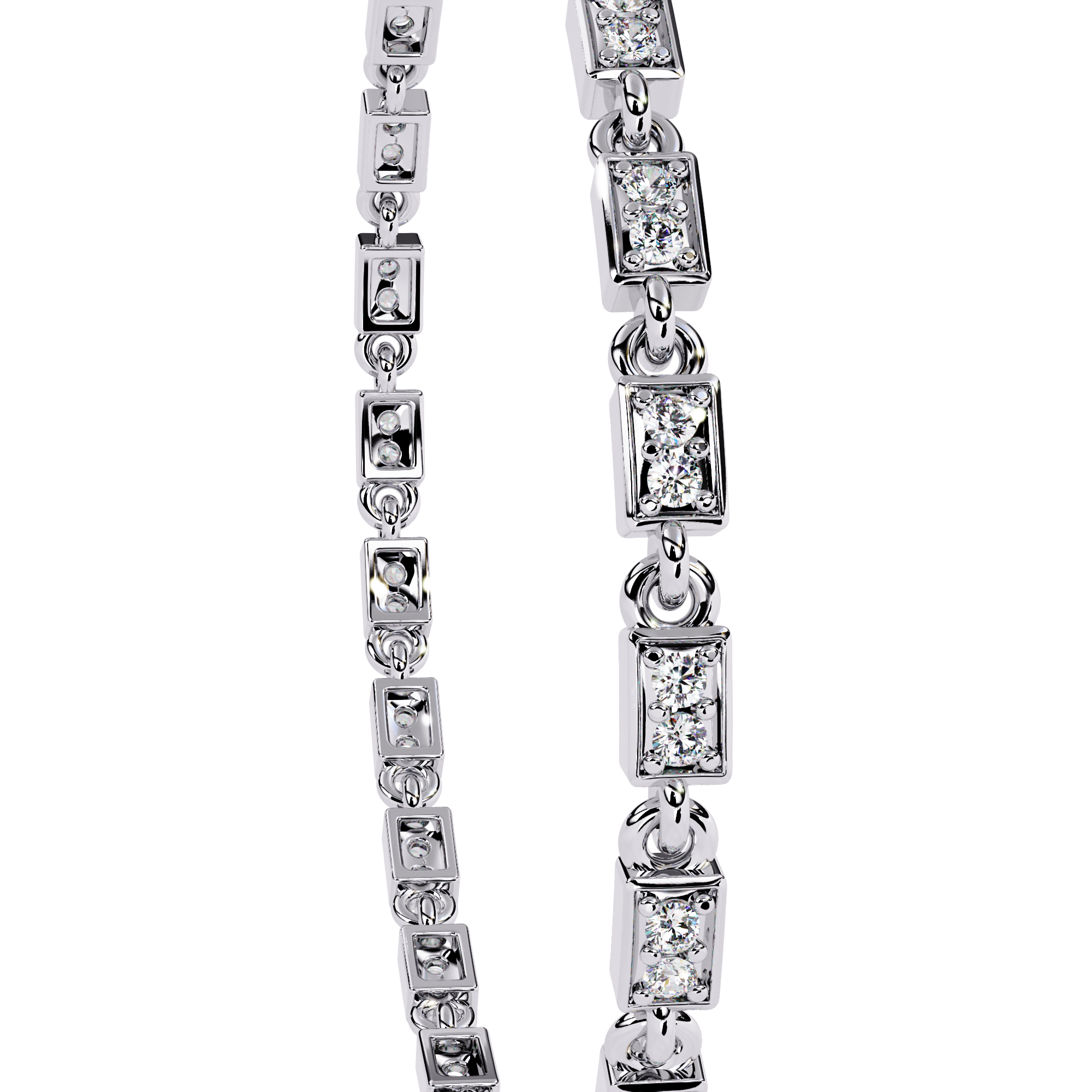 Box Link Chain Bracelet